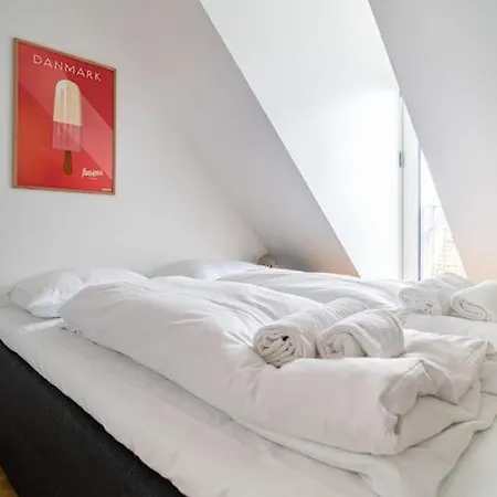 Central Penthouse With Panoramic Private Terrace 公寓 哥本哈根
