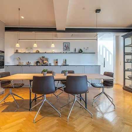 Central Penthouse With Panoramic Private Terrace * 哥本哈根