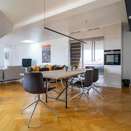 Apartamento Central Penthouse With Panoramic Private Terrace Copenhague