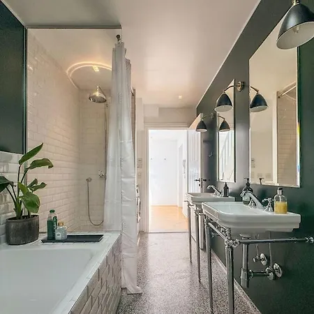 Central Penthouse With Panoramic Private Terrace Appartamento Copenaghen